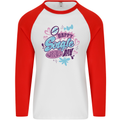 Happy Single Day Anti Valentines Romance Mens L/S Baseball T-Shirt White/Red