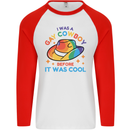 LGBT Gay Pride Cowboy Awareness Day Mens L/S Baseball T-Shirt White/Red