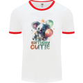 Birthday Cutie Koala 3rd 4th 5th 6th 7th 8th Mens Ringer T-Shirt White/Red