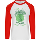 Genealogy Its All Relative Funny DNA Ancestry Mens L/S Baseball T-Shirt White/Red