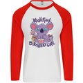 Koalified Birthday Girl 3rd 4th 5th 6th 7th 8th 9th Mens L/S Baseball T-Shirt White/Red