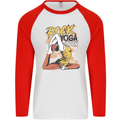 Rock Yoga Queen Mens L/S Baseball T-Shirt White/Red