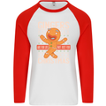 Gingers Are for Life Not Just for Christmas Mens L/S Baseball T-Shirt White/Red