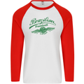 Brazilian Football Team Brazil Mens L/S Baseball T-Shirt White/Red