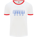 Schrodingers Cat Dead Alive Mens Ringer T-Shirt White/Red