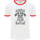 German Viking Mens Ringer T-Shirt White/Red