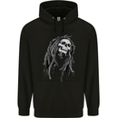 Reggae Music Skull Jamaica Childrens Kids Hoodie Black