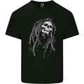 Reggae Music Skull Jamaica Kids T-Shirt Childrens Black