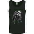 Reggae Music Skull Jamaica Mens Vest Tank Top Black