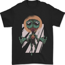 Religious Alien Mens T-Shirt 100% Cotton Black