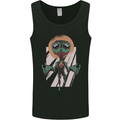 Religious Alien Mens Vest Tank Top Black