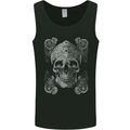 Religious Skull Pope Rock Music Heavy Metal Mens Vest Tank Top Black