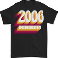 Retro 17th Birthday Original 2006 Mens T-Shirt 100% Cotton BLACK