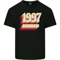 Retro 26th Birthday Original 1997 Mens Cotton T-Shirt Tee Top Black