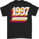 Retro 26th Birthday Original 1997 Mens T-Shirt 100% Cotton BLACK