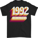 Retro 31st Birthday Original 1992 Mens T-Shirt 100% Cotton BLACK