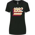 Retro 31st Birthday Original 1992 Womens Wider Cut T-Shirt Black