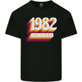 Retro 41st Birthday Original 1982 Mens Cotton T-Shirt Tee Top Black