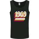 Retro 54th Birthday Original 1969 Mens Vest Tank Top Black