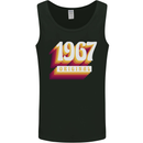 Retro 56th Birthday Original 1967 Mens Vest Tank Top Black