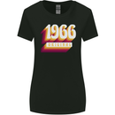 Retro 57th Birthday Original 1966 Womens Wider Cut T-Shirt Black