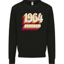 Retro 59th Birthday Original 1964 Mens Sweatshirt Jumper Black