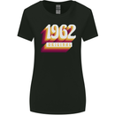 Retro 61st Birthday Original 1962 Womens Wider Cut T-Shirt Black