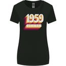 Retro 64th Birthday Original 1959 Womens Wider Cut T-Shirt Black