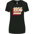 Retro 67th Birthday Original 1956 Womens Wider Cut T-Shirt Black