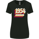 Retro 69th Birthday Original 1954 Womens Wider Cut T-Shirt Black