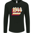 Retro 79th Birthday Original 1944 Mens Long Sleeve T-Shirt Black