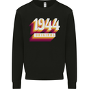 Retro 79th Birthday Original 1944 Mens Sweatshirt Jumper Black