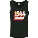 Retro 79th Birthday Original 1944 Mens Vest Tank Top Black