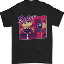 Retro 80s Arcade Games Mens T-Shirt 100% Cotton Black