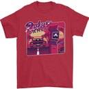 Retro 80s Arcade Games Mens T-Shirt 100% Cotton Red