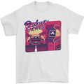 Retro 80s Arcade Games Mens T-Shirt 100% Cotton White