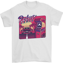 Retro 80s Arcade Games Mens T-Shirt 100% Cotton White
