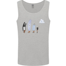 Retro Data Storage Funny Geek Nerd CD PC Mens Vest Tank Top Sports Grey