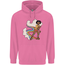 Retro Roller Blading Blades Inline Skating LGBT Mens 80% Cotton Hoodie Azelea