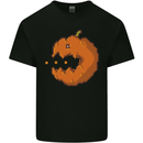 Retro Video Games Halloween Pumpkin Funny Mens Cotton T-Shirt Tee Top Black