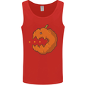Retro Video Games Halloween Pumpkin Funny Mens Vest Tank Top Red