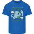 Reuse It Recycle Climate Change Environment Mens Cotton T-Shirt Tee Top Royal Blue