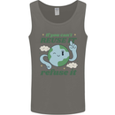 Reuse It Recycle Climate Change Environment Mens Vest Tank Top Charcoal