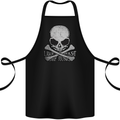 Ride Fast Biker Skull Motorcycle Motorbike Cotton Apron 100% Organic Black