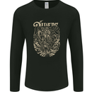 Riders Skull Biker Motorbike Motorcycle Mens Long Sleeve T-Shirt Black