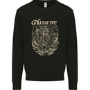 Riders Skull Biker Motorbike Motorcycle Mens Sweatshirt Jumper Black