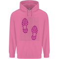 Rise & Run Running Cross Country Marathon Runner Mens 80% Cotton Hoodie Azelea