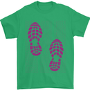 Rise & Run Running Cross Country Marathon Runner Mens T-Shirt 100% Cotton Irish Green
