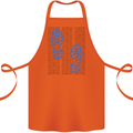 Rise & Run Running Marathon Cross Country Runner Cotton Apron 100% Organic Orange