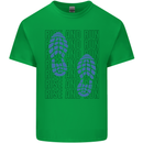 Rise & Run Running Marathon Cross Country Runner Kids T-Shirt Childrens Irish Green